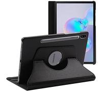 ebestStar - for Samsung Galaxy Tab S6 10.5 Case T860/T865, Cover 360 Rotating Protection, PU Leather, Black