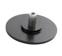 EBIEFLY 1x Large M8 Screw Interfacr Vacuum Vac-u-lock Machine Base Adapter Attachments Suction Cup Connector Stainless Steel Surface Mirror Treatment, Poerful Suction, FLYB19-BLACK LARGEX1
