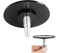 EBIEFLY Air Quick Connector Vacuum Vac-u-Lock Machine Attachments Suction Cup Black Connector Anti Rotation Smooth Aluminum Alloy