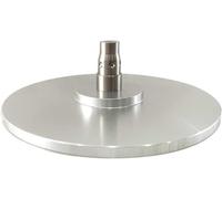 EBIEFLY Large Air Quick Connector Vacuum Vac U Lock Machine Attachments Suction Cup Reciprocating Saw Adapter Prevent Rotation Sawzall Smooth Aluminum Alloy 12cm/4.7in (Silver Large)