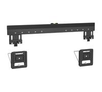 eBii Ultra Slim Micro Gap TV Wall Mount, Flush Against the Wall, Universal Fits TV Wall Bracket for 42"-80" TV, Magnetic Contacts, Decorative Cover, Cable Management Kickstand