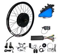 Ebike 72V 3000W 24" 26" 27.5" 29”700C MTX39 Rear Wheel Conversion Kits with 72V 26AH Triangle Battery (Rear 24 Inch)
