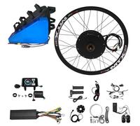 Ebike 72V 3000W 24" 26" 27.5" 29”700C MTX39 Rear Wheel Conversion Kits with Surron Style Full Bar Twist Throttle & 72V 26AH Triangle Battery (29 Inch Rear)
