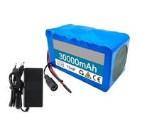 Ebike Battery 29.4V 30Ah Electric Bicycle Battery Pack 7S4P Built-in BMS High Power Battery with Charger Waterproof PVC Long Battery Life for 200W-800w 29.4V 30Ah,XT30+DC