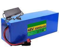Ebike Battery 48 V, Lithium-Ion with Charger and BMS Protection Board, Available in 8 Ah, 10, 18, 20, 30