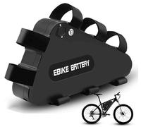 Ebike Battery 48V 20AH 30AH Triangle battery with 3A Charger, USB Port, Electric Bike Battery 48V 20AH 30AH with BMS Protection Board for 2000W 1000W 750W 250W Motor 48V20Ah