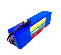 Ebike Battery 48V 29AH Electric Scooter Replacement Lithium Battery 13S3P Waterproof PVC Material Long-Life Lithium Battery Suitable for Folding Scooters XT30