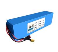 Ebike Battery 60V 100Ah Electric Bicycle Battery Pack 16S4P Built-in BMS Replacement Battery with Charger Waterproof for 200W-1000W Motor Aging-Resistant 60V 100Ah,T+DC