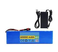 Ebike Battery Pack 48V 60Ah Lithium for Electric Bicycle and Scooter with BMS and 54.6V 2A Charger - Rechargeable，Anderson plug
