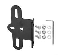 Ebike Bicycle Tail Light and Rear Camera Mount Bracket Aluminum Alloy with Screws for Secure Fixing on Saddle Rail and Seat Tube