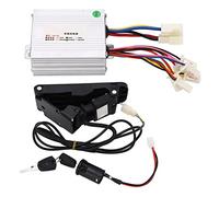 Ebike Controller 12V 24V 36V 48V 250W 350W 500W 800W 1000W Electric Bike Brushed Speed Motor Controller Set With Throttle Pedal(36V 500W)