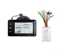 Ebike Controller and LCD-GD01 Display Set for Electric Scooter 36V/48V 250W/350W Dual Mode Suitable for Brushless Hub Motors with JN 15A Controller