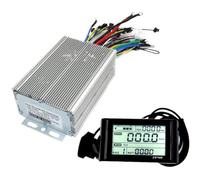Ebike Controller Dual Drive 48/60/72V 3000W Sine Wave Brushless DC Motor Controller Electric Scooter E-bike Driver And SW900 One Set(48V Set)
