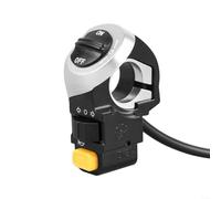 Ebike Headlight Switch with 3in1 ON Off Control Turn Signal and Klaxon for Motorcycle Handlebar 22mm 7/8inch