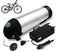 Ebike Lithium Battery 24V 36V 48V - 10Ah 13Ah 15Ah Replacement with BMS & Charger for Enhanced Performance, Electric Bicycle Power Supply