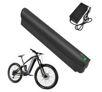 Ebike Lithium Battery Pack, 36V 10Ah 13Ah 14Ah 15Ah 17.5Ah, 48V 8Ah 10Ah 12Ah 14Ah Electric Bicycle Spare Lithium-Ion Battery, Replacement Downtube Batteries with Charger 48V 10Ah