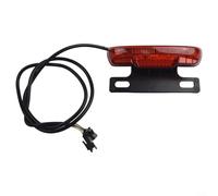 Ebike Rear LightTail 36-60V, Safety Warn Rear Lamp Brake Light Function, Waterproof LED Bicycle Rear Light For Pannier Rack Ebikes