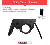 Ebike Thumb Throttle Efficient Speed Control Solution for Electric Bicycles, Designed for Easy Fitment (WATERPROOF)