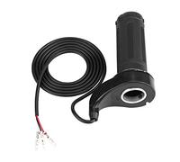 Ebike Twist Throttle, Fydun Universal Motorcycle Accelerator Electric Scooter Twist Speed Throttle Grip with 3 Wires 12/24/36/ 48V