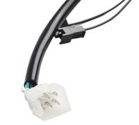 EbikeLCDDisplay,48-72VElectricBikeSpeedometerScreenwith6PINInterfaceforE-ScooterTricycleRepair,Black