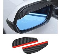 EBILUN 1 Pair Mirror Rain Visor Eyebrow Side Mirror Visor Rain Guards Universal Car Rear View Mirror Rain Cover Auto Accessories Side Mirror Cover
