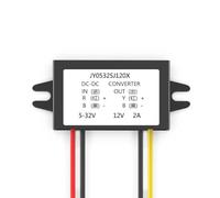 EBILUN 12V Voltage Stabilizer Vehicle mounted 5-32V to 12VDC-DC Power Adapter Converter Automatic Boost and Lower Voltage Module (2A)