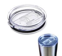 EBILUN 2pcs Replacement Cup Lid Splash Spill Lid Reusable Brief Cup Lid Eco-friendly Tumbler Travel Cup W/Slider Closure, 20oz