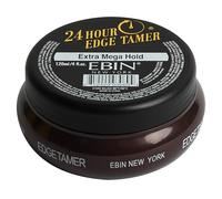 EBIN NEW YORK 24 Hour Edge Tamer Extra Mega Hold 120 ml Strong Edge Control Gel, No Flaking, Sleek Smooth Finish, Long Lasting, Argan & Castor Oil