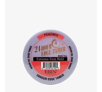 EBIN NEW YORK 24 Hour Edge Tamer Refresh - Extreme Firm Hold, 2.7 Oz, Peaches - No Flaking, No White Residue, Shine and Smooth with Argan Oil & Castor Oil