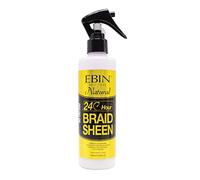 EBIN NEW YORK 24 Hour Braid Sheen Spray | Soothes braid tightness and soreness. Softens, adds extra shine, moisturizes & conditions 8.5 oz / 250ml