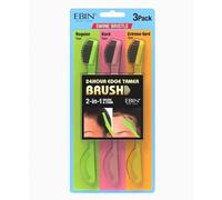 Ebin New York 24h Swine Bristle 2in1 Edge Tamer Brush