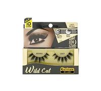 EBIN NEW YORK Cattitude 3D Lash Wild Cat - Lucy 3D Lash Super Soft Seamless & Natural Look Reusable