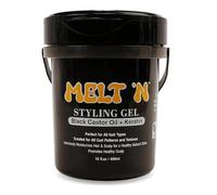 Ebin New York Melt N Black Castor Oil Keratin Styling Gel 480ml