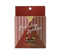 EBIN NEW YORK Secret of Pharaoh Eye Shadow Palette, EVERLASTING SPLENDOR, High-Pigmented, Long-Lasting Matte, and 7 Colors with Buttery Smooth - Set Includes Mirror