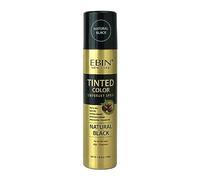 EBIN NEW YORK - TINTED COLOR TEMPORARY SPRAY - NATURAL BLACK - Unisex - 3.38oz (100ml) - Root Touch-Up and Gray Coverage Spray for Instant Hairline Fill, Quick-Dry Finish and No-Transfer Wear