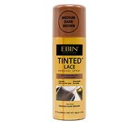 EBIN Tinted Lace Spray (80ml, Medium Dark Brown)