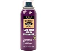EBIN NEW YORK Wonder Lace Bond Lace Melt Aerosol Spray Vitamin E + Biotin | Extra Firm Hold Wig Adhesive Spray | seamless Natural Finish | 80 ml