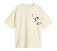 EBIT I Love You' Logo T-Shirt Ecru/Black