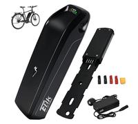 Ebkrides Ebike Battery 36V 10AH Electric Bike Lithium Battery Hailong Removable Electric Bicycle Battery Pack Power with 2A Fast Charger, 4 Pin Base Plate for 750W 500W 350W 250W 200W Bicycle Motor