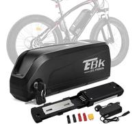 Ebkrides Ebike Battery 48V 20AH Electric Mountain Bike Lithium Battery Removable Replacement Bicycle Batteries with Charger, 4 Pin Base Plate, USB Port