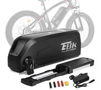 Ebkrides Ebike Battery 48V 20AH Electric Mountain Bike Lithium Battery with 2A Fast Charger, 5 Pin Base Plate, USB Port for 48V Controller 50W-1000W Motor (48V 20AH (0-1500W) 5 Pin+USB)