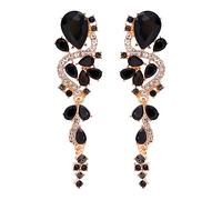 EBLIN Geometry Fashion Alloy with Elegant and Elegant Dinner Gorgeous and glitzy crystal in tones adorn this peacock shaped earrings. Studded with dazzling multi-crystals for an eye-catching sparkle