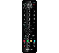 Ebode TAKE6IR/RF Universal Remote Control with RF for 6 A/V Devices