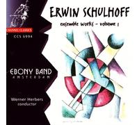 EBONY BAND AMSTERDAM - ERWIN SCHULHOFF SOLO ENSEMB - CD - K4z