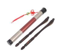 Ebony Bird Dulcimer Hammers with Bucket for Players and Students | Black Decorative Replacement Set, for Strings and Lessons, Includes Storage Bucket, Easy Transport