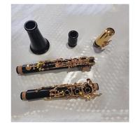 Ebony Body 26-key B-flat Clarinet With Gold-plated Keys Suitable For Performance And Grading Professional Clarinet