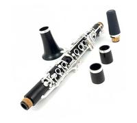 Ebony Body Silver Plated Keys Eb Tone Clarinet Woodwind Instrument With Storage Case And Accessories Clarinet Set