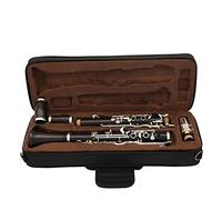 Ebony Clarinet G Tone 18 Keys Woodwind Instrument Beginner Clarinet (Color : 02)