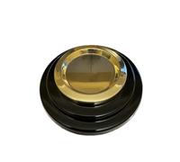 Ebony Grand Piano Caster Cups - 5 1/2" (Set of 3)