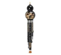 Ebony Hulusi C Flat B Key Cucurbit Flute Play Professionally Gourd Flute For Beginner Gourd Musical Handmade Gourd Instrument